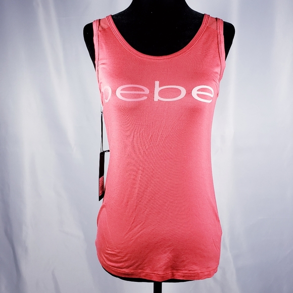 Bebe Sport Tank with Gardient Logo. - Picture 2 of 6